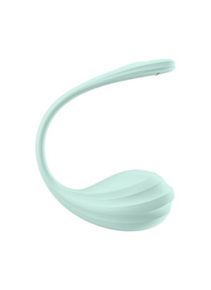 Oeuf vibrant vert menthe Smooth Petal Satisfyer - CC597862